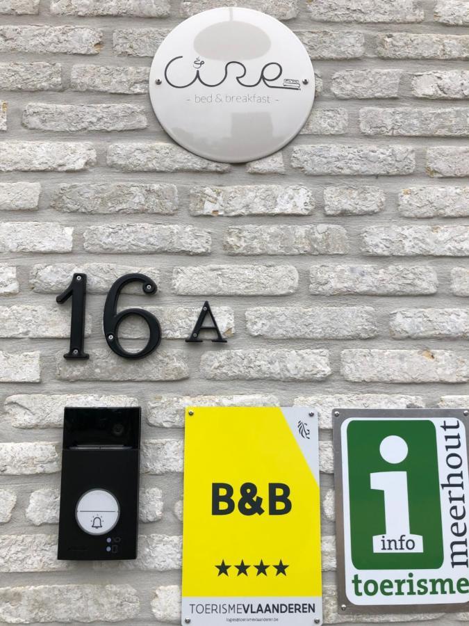 Cire Bed And Breakfast Meerhout Kültér fotó